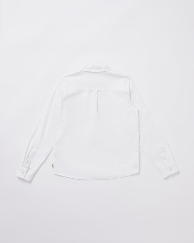 Teen Boys Grover Long Sleeve Shirt in White, hi-res image number null