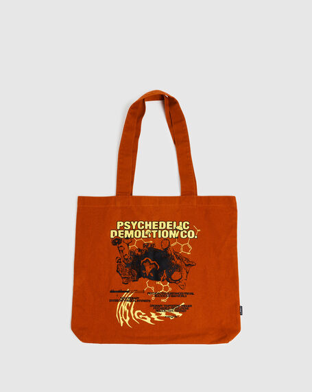 Psych Rev Tote Bag Orange