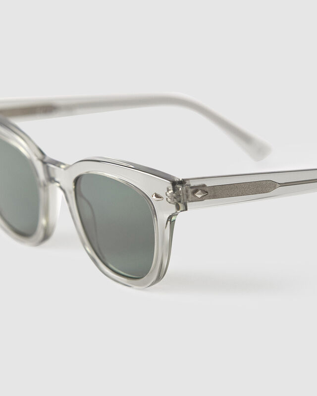Dylan Smoke Sunglasses Polished Crystal Clear, hi-res image number null