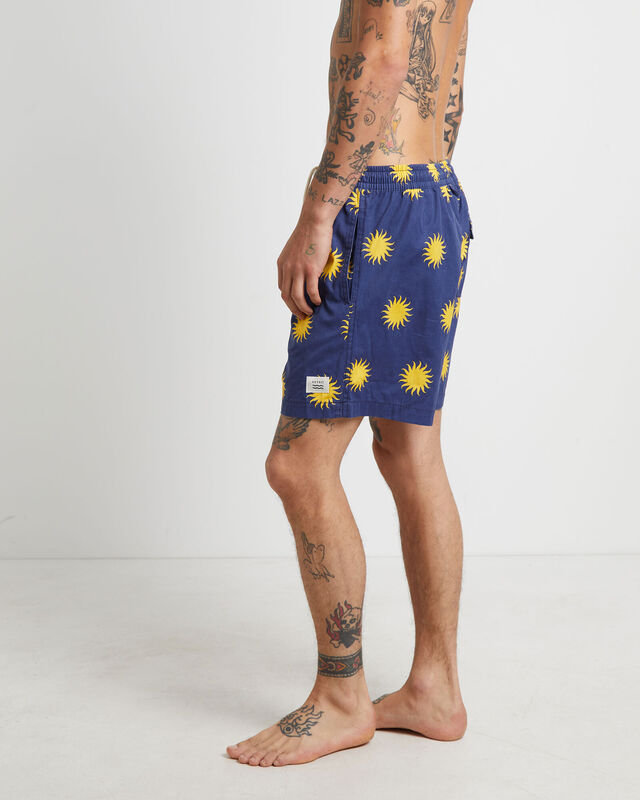 Rising 16" Volley Boardshorts in Navy, hi-res image number null