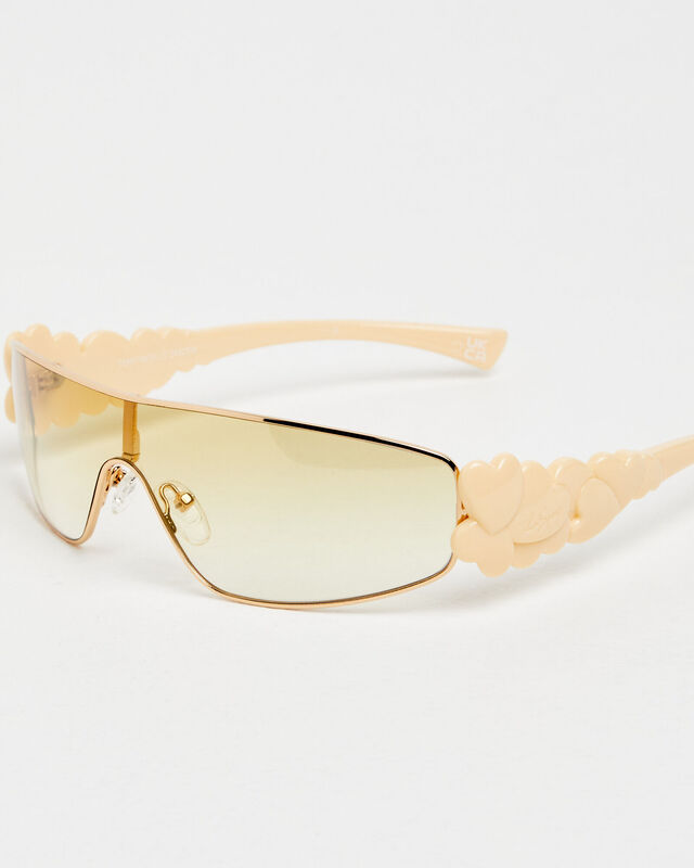 Temptress Sunglasses Bright Gold/Tan, hi-res image number null