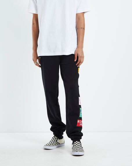 Bumpered Trackpants Black