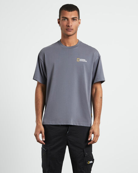 Supima Short Sleeve T-Shirt Iron Grey