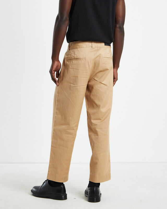 Mixed Business Suit Pants Tan, hi-res image number null