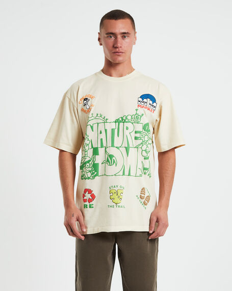 Nature Is Home Short Sleeve T-Shirt in Sand