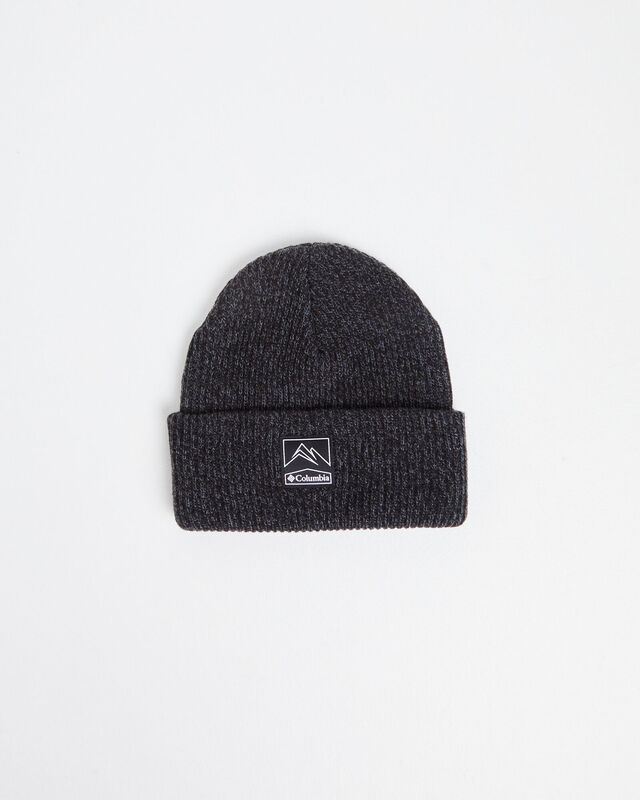 Whirlibird Cuffed Beanie Black Graphite Marled, hi-res image number null