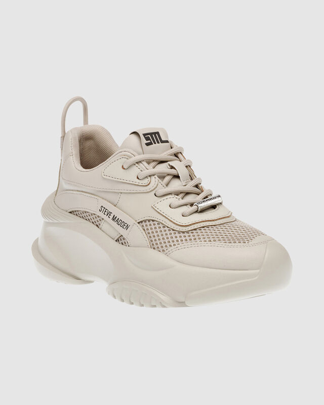 Belissimo Greige Sneakers Grey, hi-res image number null