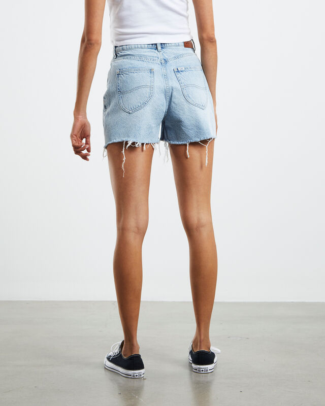 High Relaxed Shorts Snapshot Blue, hi-res image number null