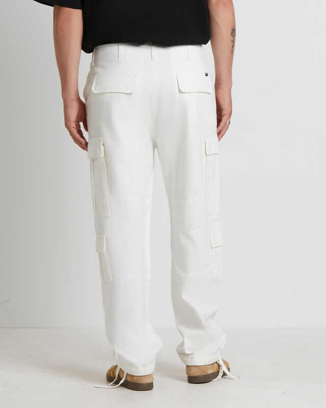 Surplus Cargo Pants in White, hi-res image number null
