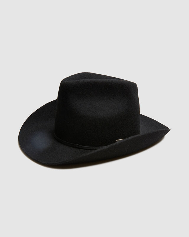 Duke Cowboy Hat Black, hi-res image number null