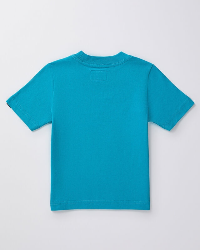 Boys Nitro Short Sleeve T-Shirt in 90s Aqua, hi-res image number null