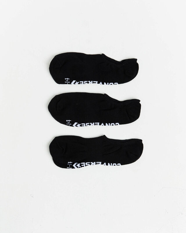 Invisible Socks 3 Pack in Black, hi-res image number null