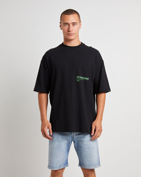 Copyright Short Sleeve T-Shirt in Black