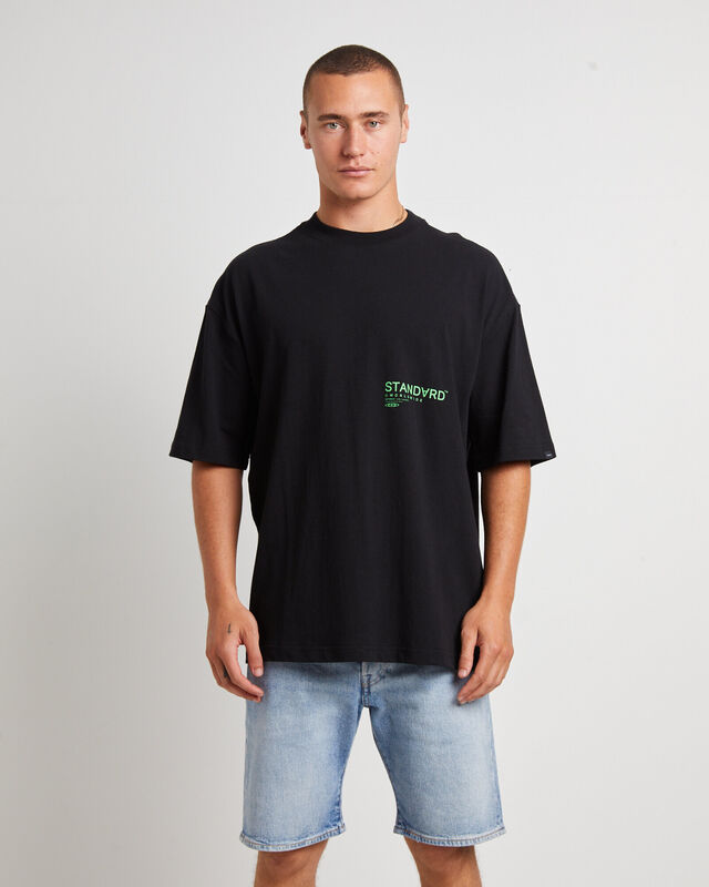 Copyright Short Sleeve T-Shirt in Black, hi-res image number null