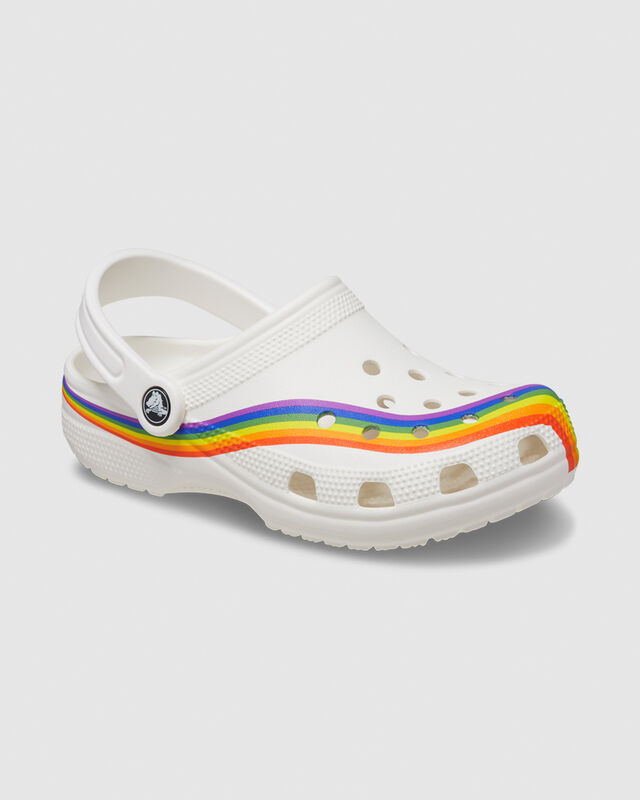 Classic Rainbow Dye Clogs, hi-res image number null