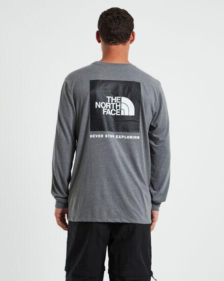 Long Sleeve Box T-Shirt Grey
