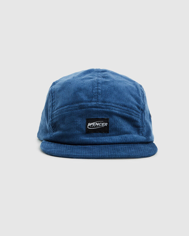 Nitro Cord 5 Panel Cap Washed Navy, hi-res image number null