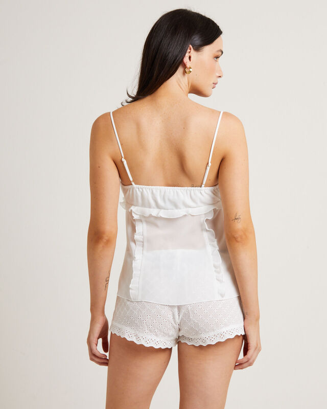 Esme Frill Cami in White, hi-res image number null