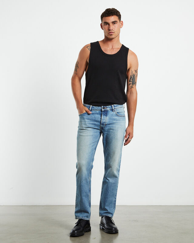 Lou Straight Jeans Tone Blue, hi-res image number null