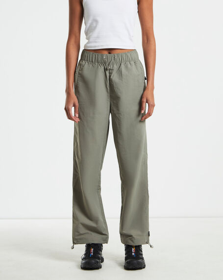 Recycled Spray Pants Olive Green