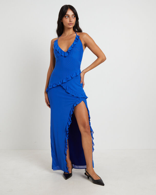 Ellidy Maxi Dress in Cobalt Blue, hi-res image number null
