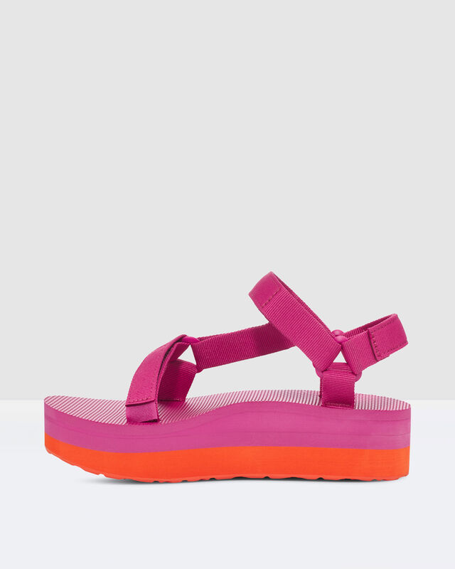 Women's Flatform Universal Sandals in Rose/Violet/Orange, hi-res image number null
