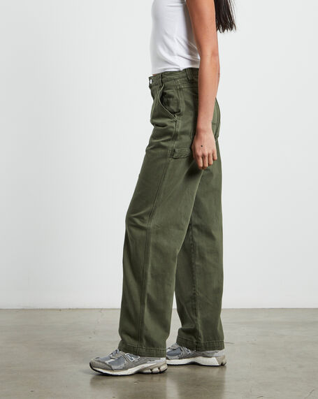 A Carrie Carpenter Jeans Army Green