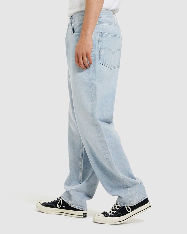 Stay Baggy Taper Jeans Lite Euphoria Blue, hi-res image number null