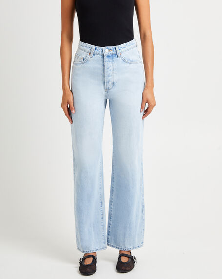 Coco Relaxed Jeans Jetlag Blue