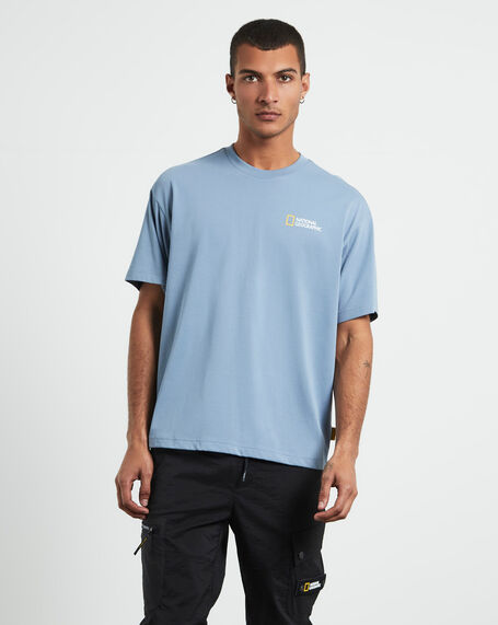 Supima Short Sleeve T-Shirt Strom Blue