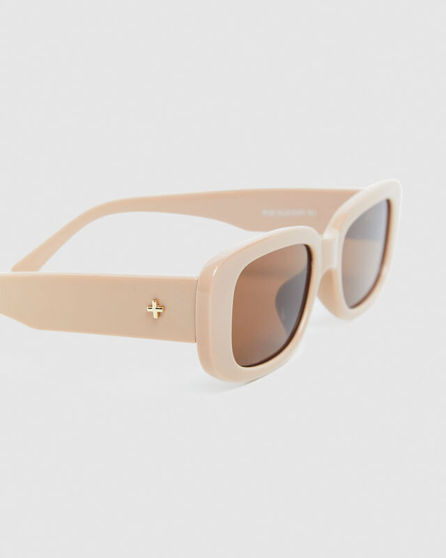 Rue Sunglasses Nude/Coffee, hi-res image number null