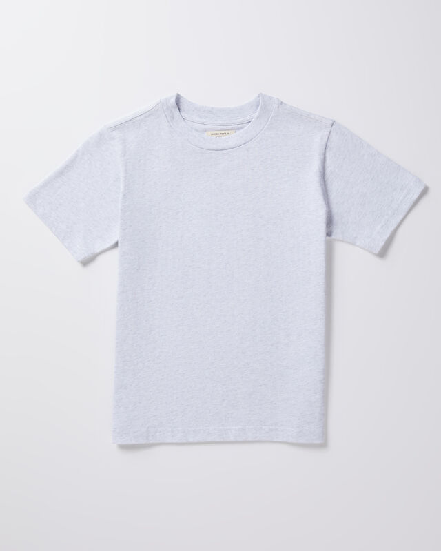 Teen Boys OG Skate Short Sleeve T-Shirt in Frost Marle, hi-res image number null