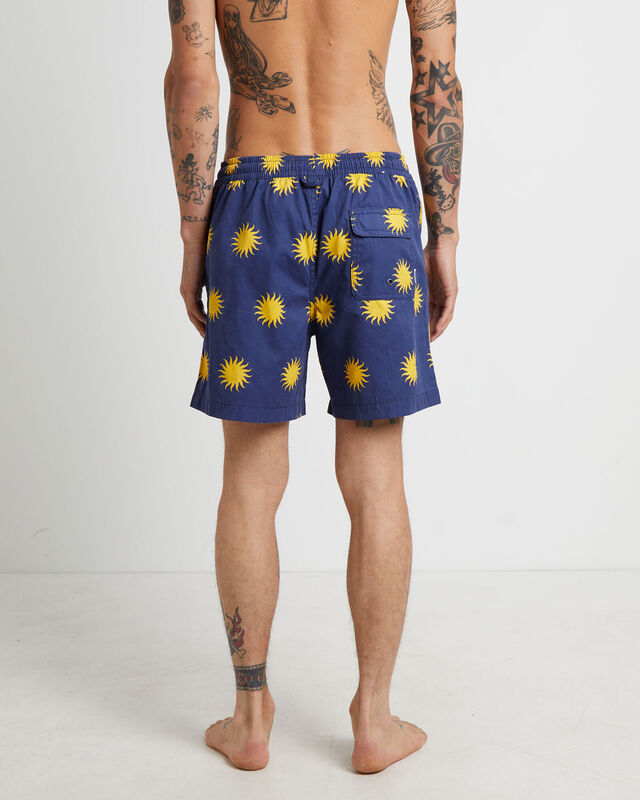 Rising 16" Volley Boardshorts in Navy, hi-res image number null