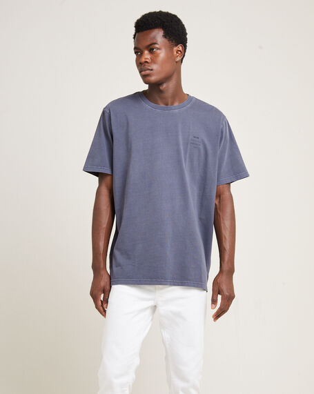 Organic Neuw Band Short Sleeve T-Shirt Grey