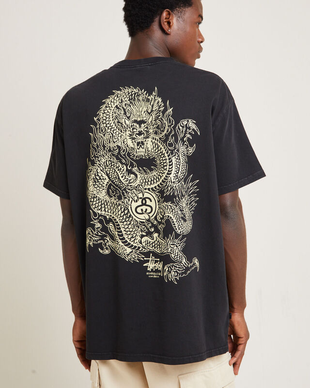 Dragon Short Sleeve T-Shirt Black, hi-res image number null
