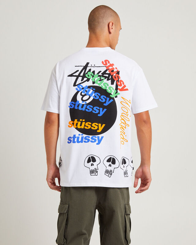 Test Strike Heavyweight Short Sleeve T-Shirt White, hi-res image number null