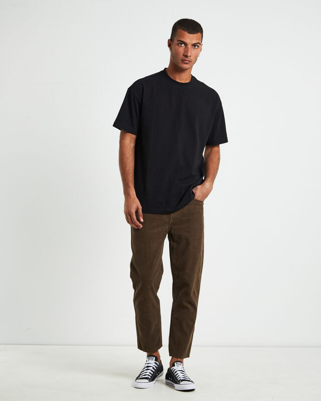 Switch Cord Pants in Chocolate Brown, hi-res image number null