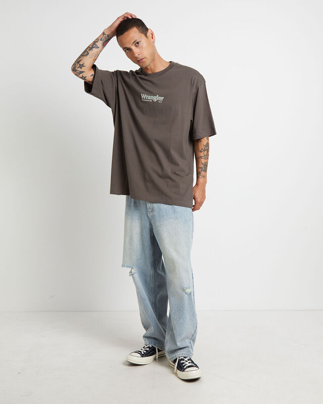 Modello Slacker Short Sleeve T-Shirt in Slate Grey, hi-res image number null