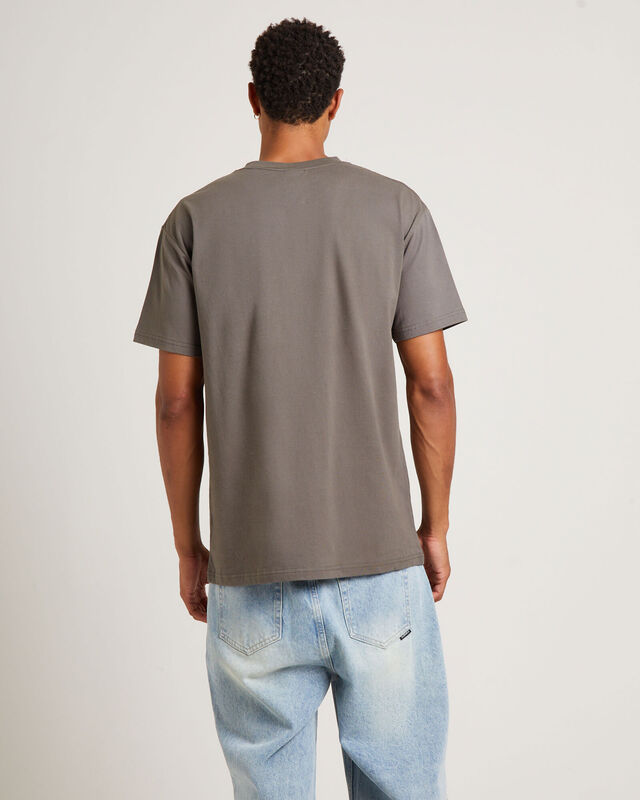 91 EMB Short Sleeve T-Shirt in Canteen Brown, hi-res image number null
