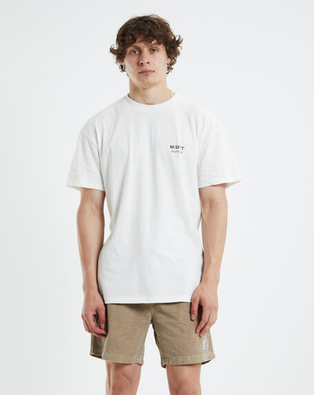 Bumpered T-Shirt Washed White