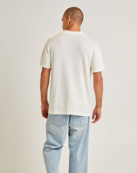 Intro Polo Short Sleeve Shirt White