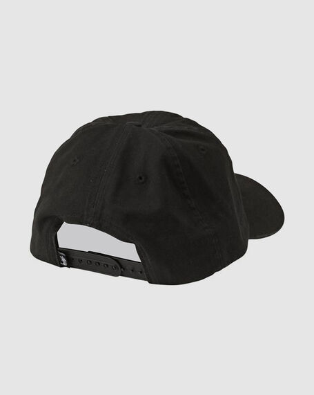 Two Dice Washed Low Pro Cap in Black