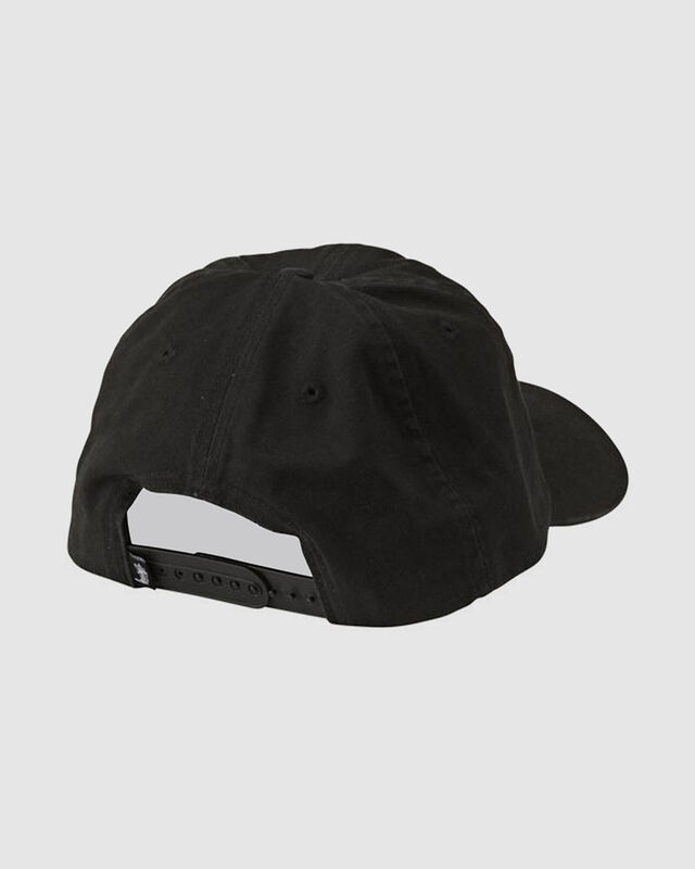 Two Dice Washed Low Pro Cap in Black, hi-res image number null