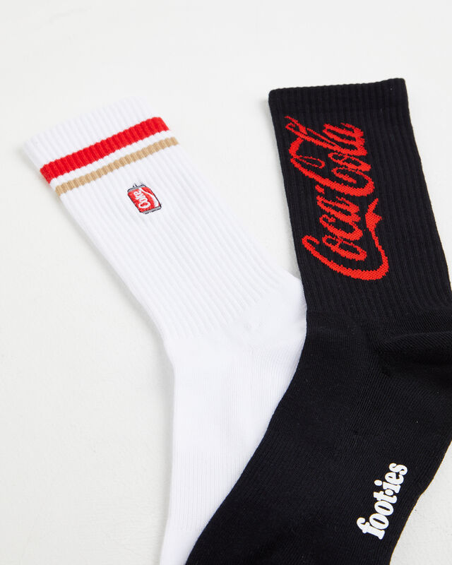 Coke Can Sneaker Socks 2 Pack, hi-res image number null