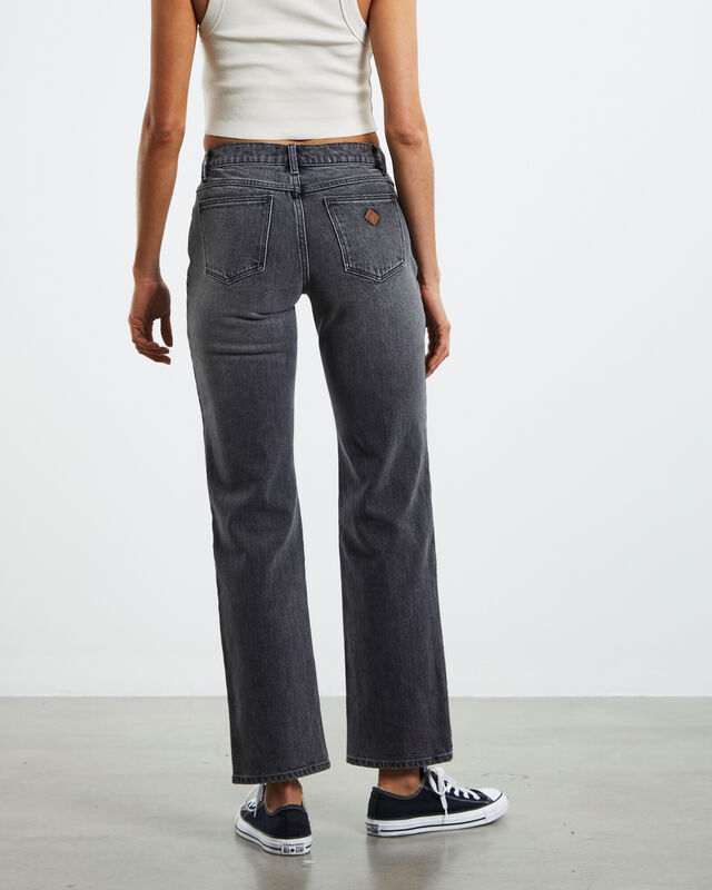 A 99 Low Straight Jeans Addison Black, hi-res image number null