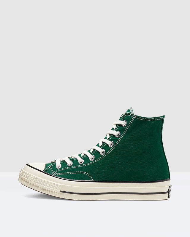 Chuck 70 Organic Canvas Hi Top Sneakers in Midnight Clover, hi-res image number null