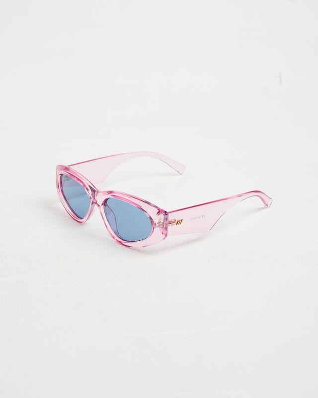 Under Wraps Sunglasses in Pink/Teal Mono, hi-res image number null