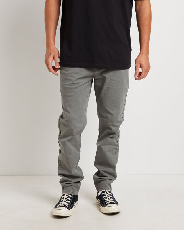 Preston Chino Pants in Mid Grey, hi-res image number null