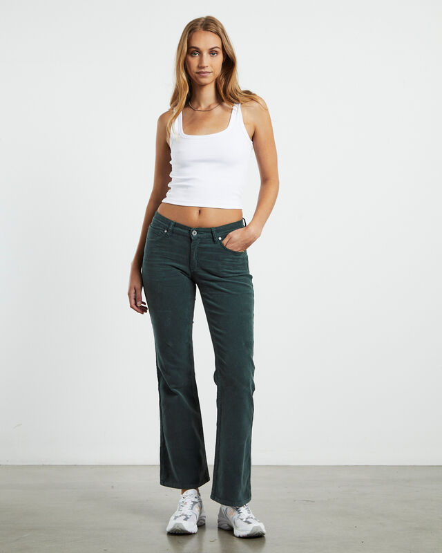 A 99 Low Boot Jeans 90's Green Cord, hi-res image number null