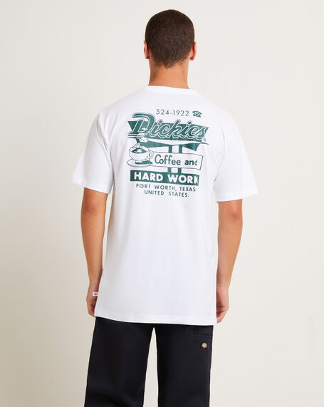 Pitstop 330 Short Sleeve T-Shirt in White